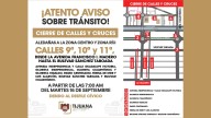 Anuncian cierre de calles en el Centro para desfile del 16 de septiembre