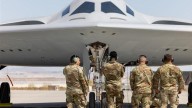Second B-21 Raider bomber arrives at Edwards Air Force…