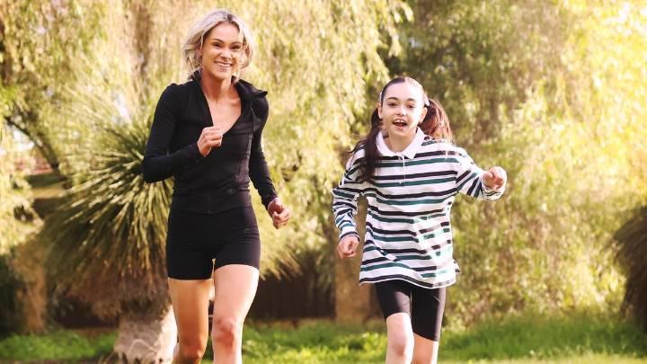 Telethon Perth Running Festival: Sarah Covella runs in 10km event to celebrate young daughter