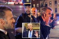 Emmanuel Macron calls Trump for help as he walks through NYC to avoid UN traffic