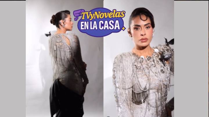 Galilea Montijo: su vestido con miles de cristales es una historia de amor con su abuela