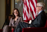 Supreme Court Justice Amy Coney Barrett, in Orange County, sheds light on her work on the court