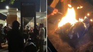 Anti-ICE protesters bring guillotine to Portland demonstration