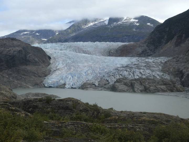An Arizona hiker has died after falling near Alaska’s Mendenhall Glacier