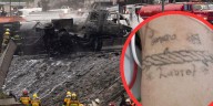 “Laurel” y un corazón: con tatuajes, buscan identificar a víctima de explosión de pipa en Iztapalapa
