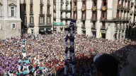 Las calles de Barcelona se llenan de música, 'castells' y espectáculos variados para celebrar el día de la Mercè