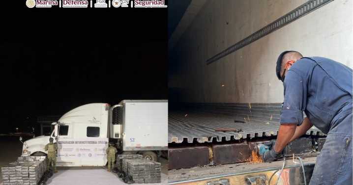 Decomisan 1.5 toneladas de metanfetaminas en el puerto de Mazatlán