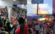 Metro CDMX: Estación Santa Marta Línea A cerrada por explosión de pipa en el Puente de la Concordia