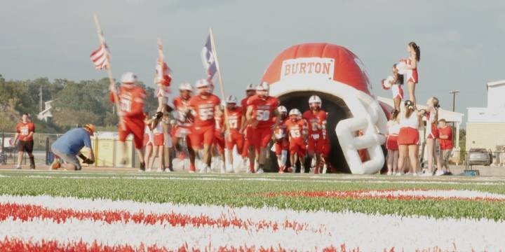 Burton takes down Hearne in a back
