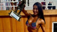 Se alista Laura Hernández para el Mr. México