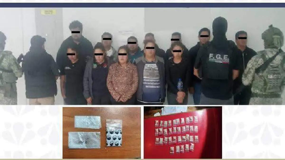 Catean cuatro bares en Texmelucan y detienen a 69; dejan a 12 en prisión preventiva