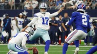 Cowboys’ Brandon Aubrey sends bonkers Giants game to OT with FG that would’ve been good from 70+