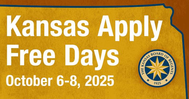 College applications to be free in Kansas from Oct. 6