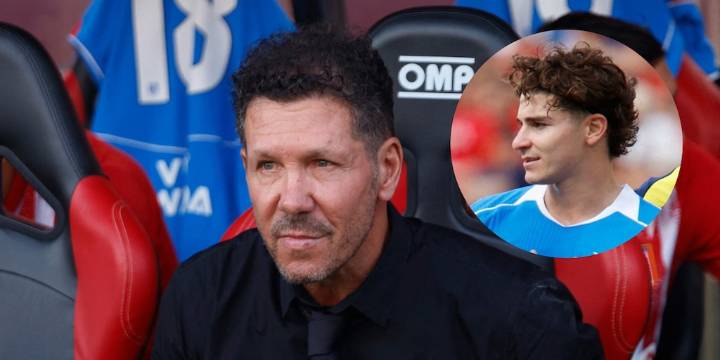Qué dijo el Cholo Simeone sobre el enojo de Julián Álvarez por ser reemplazado en el Atlético de Madrid