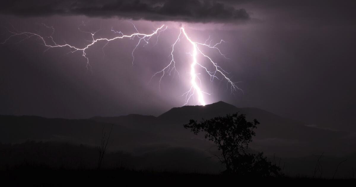 'All of a sudden, kaboom!' Why lightning is so terrifying on California's highest peaks