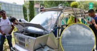 Ante la gran contaminación del aire, mexicanos lanzan ‘Hidrobinisa’, el auto que funciona con agua de lluvia y páneles solares