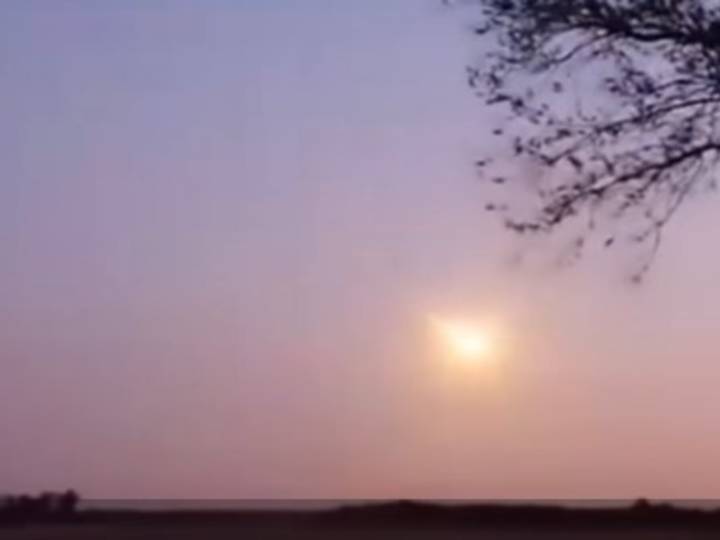 Una bola de fuego en el cielo: destellos de luz por el paso de un bólido sorprenden a La Pampa y el sur bonaerense