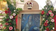 Coronan a la Virgen de los Dolores en la Estanzuela del Romero, Jerécuaro