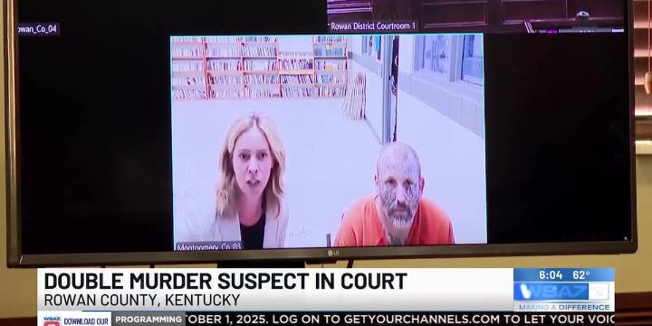 Double murder suspect in court
