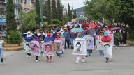 Protestan en Chilpancingo por normalistas de Ayotzinapa