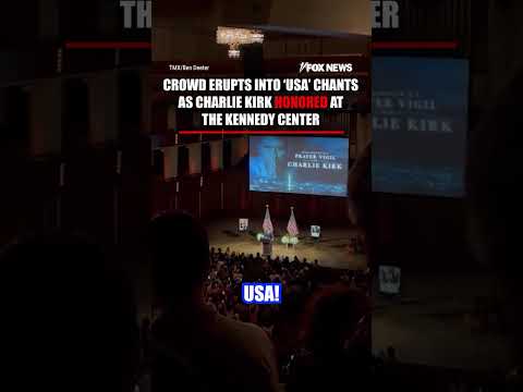 WATCH: Patriotic Americans celebrate Charlie Kirk's life and legacy #shorts #usa #news #new #media