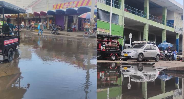 Mercado Público inundado de aguas residuales: urgen acciones El lente de Seguimiento.co llegó a este sector, develando una crisis sanitaria que ya lleva varios días y que pone en riesgo a todos.