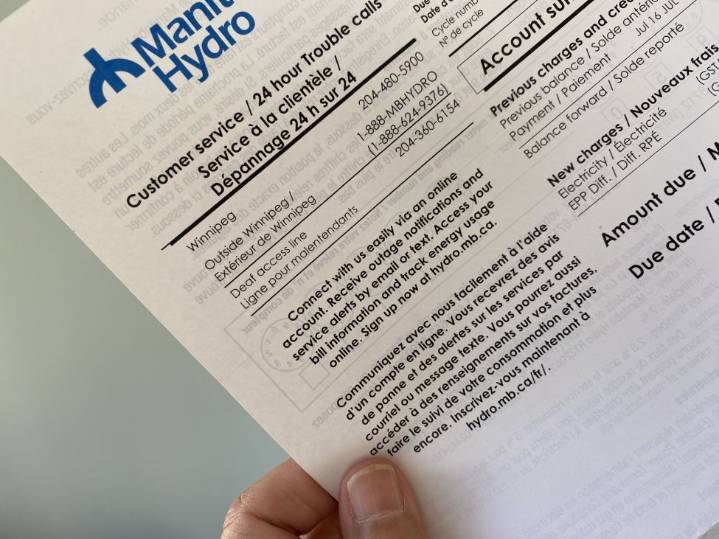 Manitoba Hydro advises alternate payment options amid Canada Post disruption