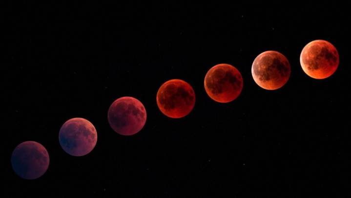 Luna de sangre en Zaragoza y alrededores: guía para ver el eclipse total este domingo