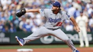 Kershaw works 5 1/3 scoreless innings in final regular-season start as Dodgers top Mariners 6