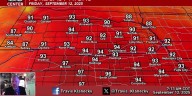 Hot weather brings an end to the week, but there are a couple of good chances for rain looking ahead