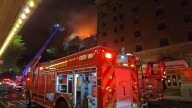Firefighters battle apartment fire in Reading