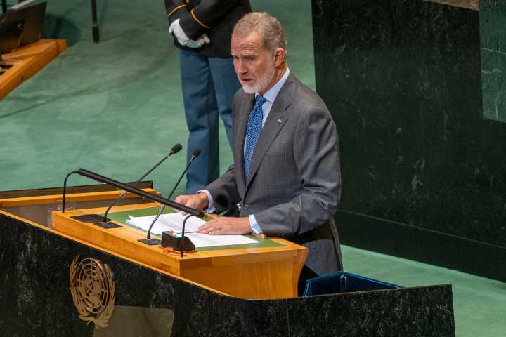 Felipe VI exige a Israel acabar con la masacre en Gaza