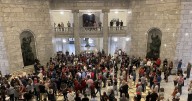 ‘Didn’t want it to be real’: Vigil for Charlie Kirk held at Utah Capitol after fatal shooting