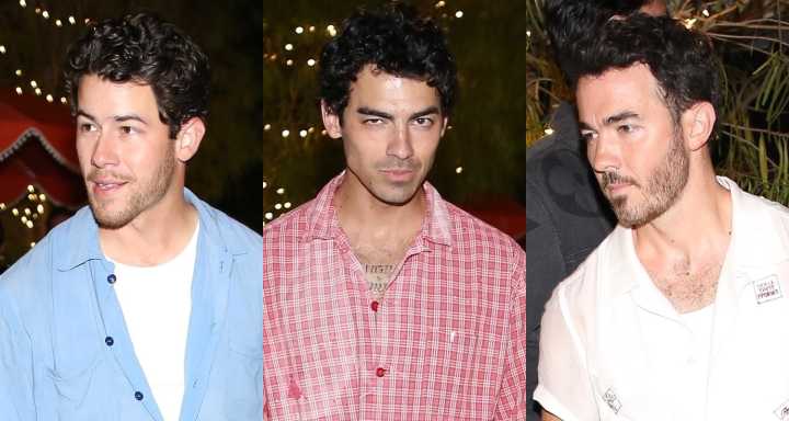 Nick, Joe, & Kevin Jonas Enjoy Night Out at The Bird Streets Club in WeHo 