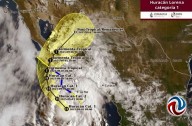 Pronostican lluvias y alto oleaje en BC por huracán "Lorena"