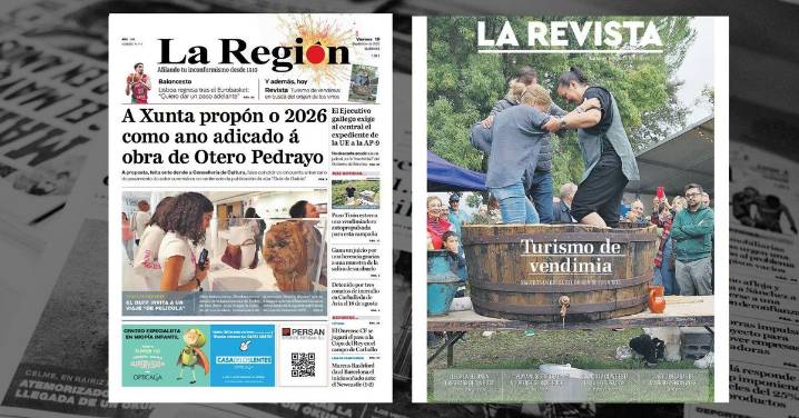 La portada de La Región de este viernes, 19 de septiembre
