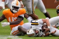59-0. 49-0. 48-0. Those were some halftime scores across college football on Saturday