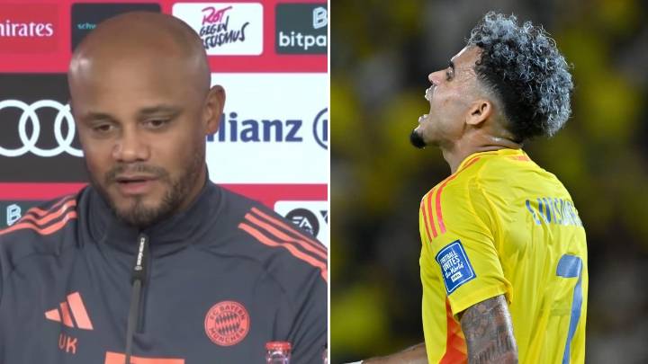 Vincent Kompany reveló el estado de Luis Díaz: anuncio oficial tras su regreso de Colombia