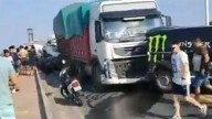 Imputaron al camionero que provocó el choque múltiple en el puente entre Resistencia y Corrientes