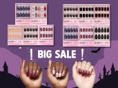 Halloween press-on nail bundles are now up to 30% off at Glamnetic