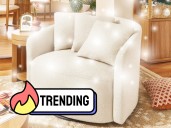 Walmart's popular Drew Barrymore chair: Luxury comfort under $300