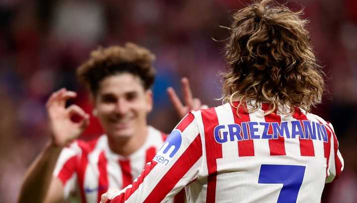 El Atlético golea a un flojo Eintracht