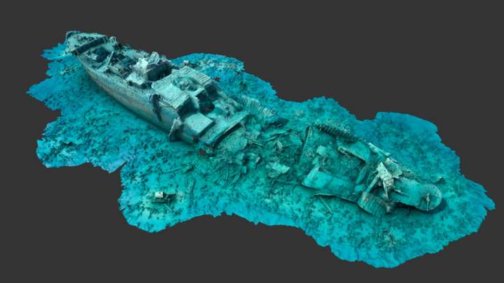 Inside wreck of Brit ship sunk by Nazis now a diver's paradise as sealife lurks among Jeeps & rifles off holiday hotspot