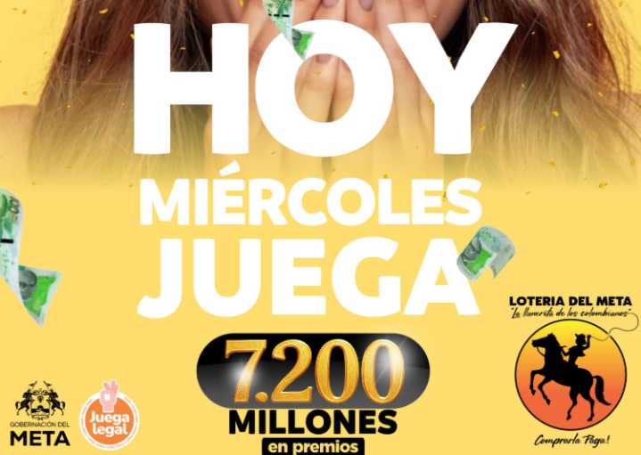 Premio mayor y secos de la lotería de Meta hoy 10 de septiembre