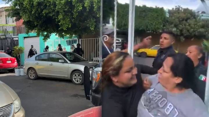Video expone riña entre policías de Guadalajara y ciudadanos; oficial acusa privación de libertad y la familia denuncia agresión