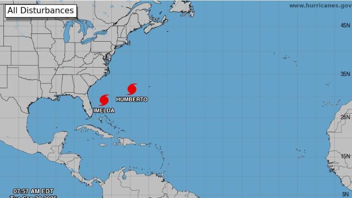 NOAA tracking 2 hurricanes, 2 tropical waves in Atlantic basin
