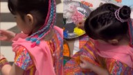 Bipasha Basu’s Daughter Is Ready For Navratri Dandiya Night
