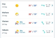 Día con nubes y claros, temperatura hasta 31°C en Juárez