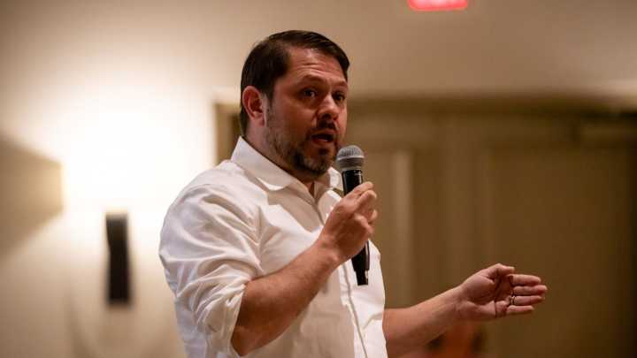 Sen. Ruben Gallego cancels town halls for now amid safety concerns