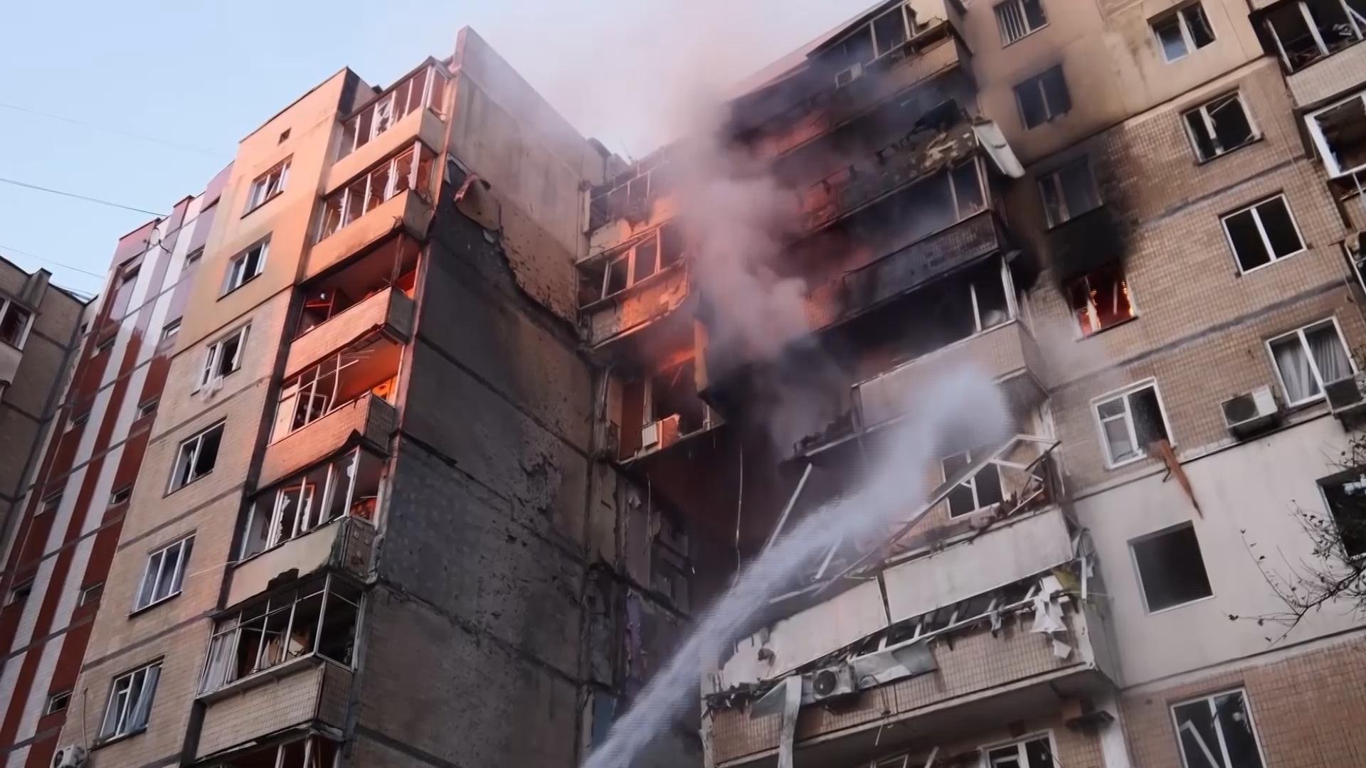 Russia launches its largest aerial attack on Ukraine since the war began, AP explains